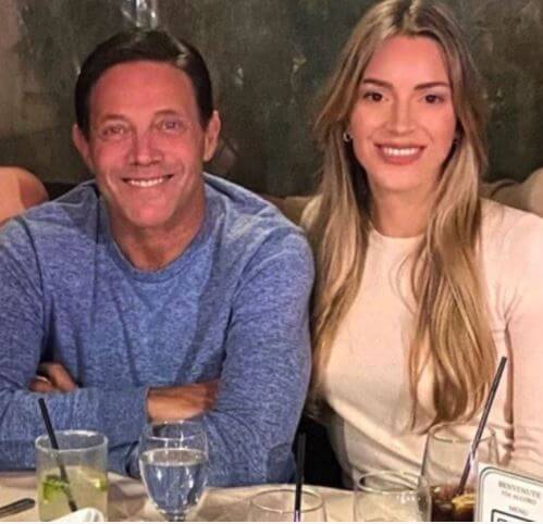 Denise Lombardo's ex-husband, Jordan Belfort, with his girlfriend, Cristina Invernizzi.